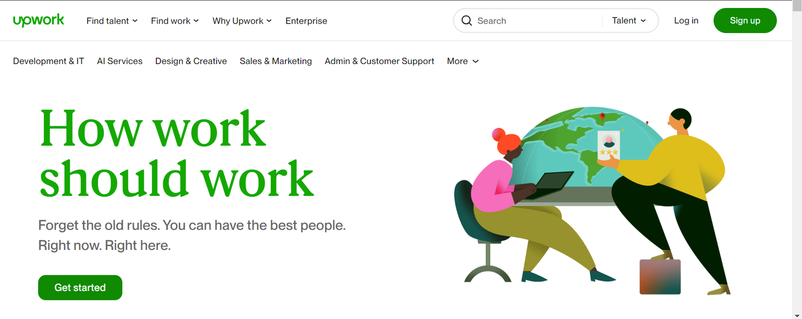 best freelancing platform upwork