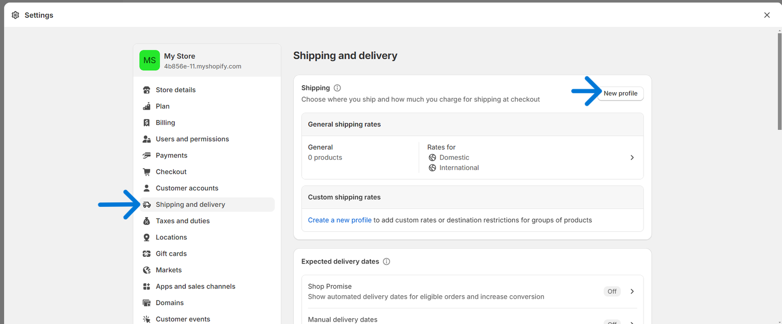 add shipping method